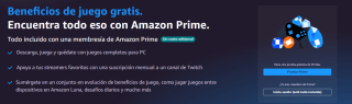 Gratis nuevos videojuegos en Amazon Prime Gaming