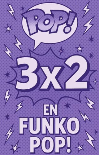 Promoción 3x2 Funko Pop en tienda Estalia