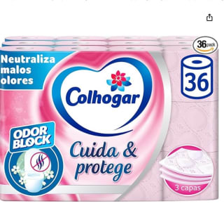 pack de 3x12 un ttal de 35 rollos Colhogar, Cuida&Protege por 16,17