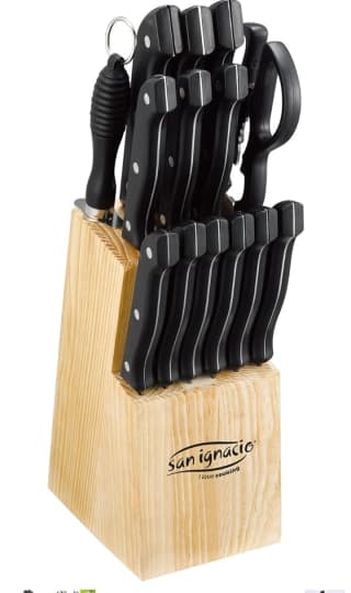 San Ignacio Juego de cuchillos, 15 piezas por 21,68€.