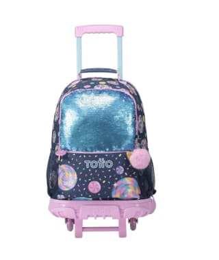 Mochila Totto Escolar con Ruedas Grande Sweet Candy por 30,69€