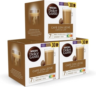 90 cápsulas NESCAFÉ Dolce Gusto Café con Leche por 15,72€