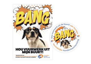 Vraag een Gratis Honden Antivuurwerkset aan