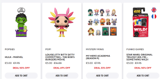 Tot 70% korting op alles tijdens de Funko POP! 25th Funniversary sale