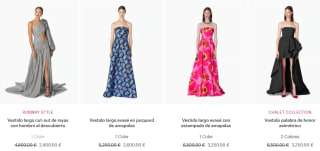 50% dto en prendas Carolina Herrera