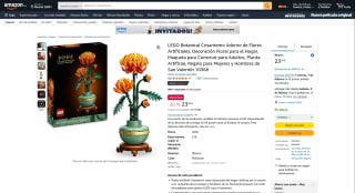 LEGO Botanical crisantemo por 23,95€