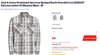 Jack & Jones overhemd Jprccroy voor €18 bij Bol