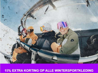 15% extra korting op wintersportitems bij O'Neill