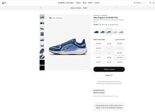 Zapatillas Nike Pegasus 41 GORE-TEX Mujer por solo 79,99€