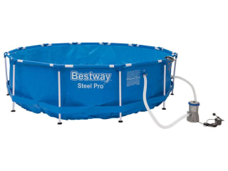 Bestway Zwembad Steel Pro Ø 366 x 84 cm met pomp voor €54,50 in de Lidl webshop