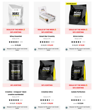 Tot 60% korting + EXTRA korting met de codes