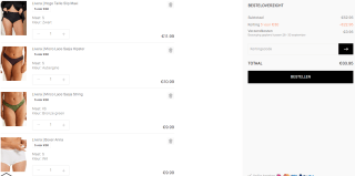 5 Stella slips voor €30 bij Livera