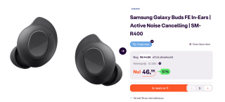 Samsung Galaxy Buds FE - SM-R400 - Graphite voor €46,95 bij Ibood
