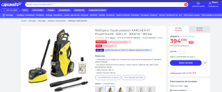 Nettoyeur haute pression Karcher K7 Power Home à 394,99€