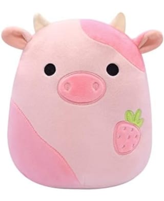 Peluche de vaca Kawaii color rosa por 4,99€