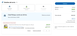 48 Cápsulas Café Dolce Gusto Cappuccino por $240 | Sam's Club