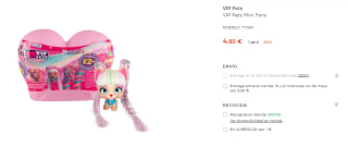 Muñeco VIP Pets Mini Fans por 4.8€