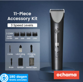 J.Zao Elektrische Oplaadbare tondeuse voor €9,99 bij Ochama