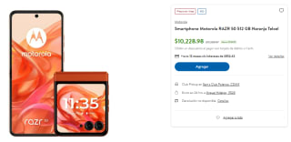 Motorola RAZR 50 512GB Telcel con TDC Inbursa