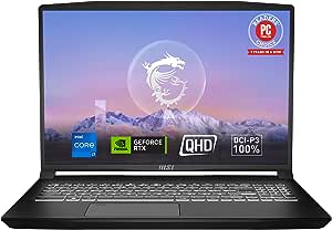Laptop MSI Creator 16" QHD+ RTX 4060 i7-13620H por $24,840 en Amazon
