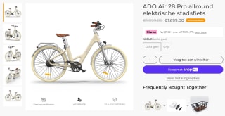 ADO Air 28 PRO elektrische fiets voor €1649 bij Ado E-Bike