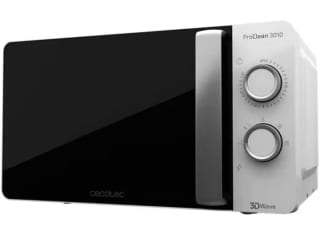 Cecotec ProClean 3010 Microondas 20L 700W por 36,90€.