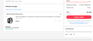 Singles Day Reloj CMF BY NOTHING Watch Pro Inteligente Hombre por solo 57,32€