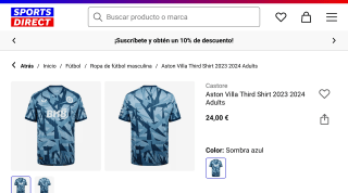 Camiseta Aston Villa 23-24 Adulto