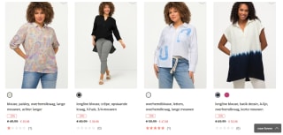 20% korting op blouses bij Ullapopken