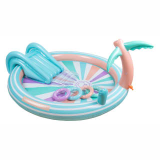 Swim Essentials Rainbow Adventure Zwembad, 210x150cm voor €35,99 bij Lobbes