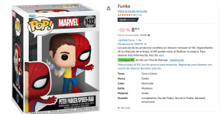 Funko Pop Marvel - Peter Parker/Spider-man por 8€