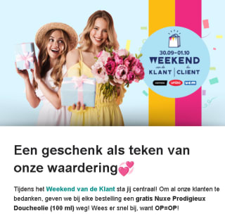 Gratis Nuxe Prodigieux Doucheolie bij je aankoop bij 24Pharma