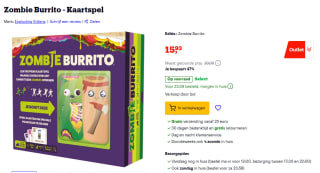 Zombie Burrito kaartspel voor €15,93 bij Bol