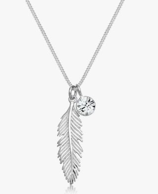 Collier Plume Elli en Argent Sterling 925 à 15,75€