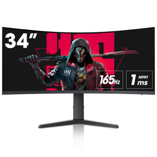 Monitor Gaming KOORUI 34 pulgadas 165Hz 1MS 1000R WQHD 3440x1440P por 247,20€
