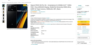 Poco X6 Pro 8GB 256GB por solo 279,99€