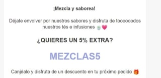 5% descuento desde Pompadour