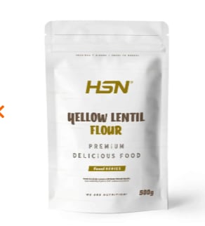 Harina de lenteja amarilla 500 gr por 3,96€