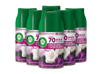 6 unidades Air Wick Flor de Lirio y Satén de Seda por solo 15,87€