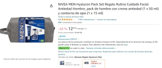 Nivea Men Hyaluron Pack Set Regalo Rutina Cuidado Facial Antiedad Hombre por 12,94€
