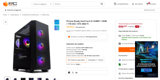 PcCom Ready Intel Core i5 por 999€