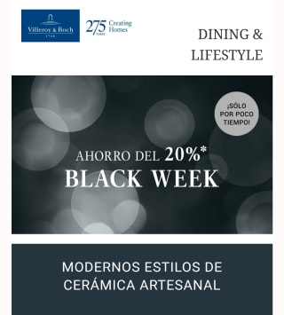 Descuento Black week de 20%