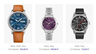 Recopilación de relojes Hugo Boss desde 67,50€