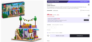 Lego Friends 41747 Cocina Comunitaria de Heartlake City por 49,49€ (cuenta nueva por 35,49€)