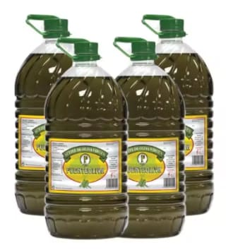 20 Litros Aceite de Oliva Virgen 5 litros Fuenteoliva por 70,64€