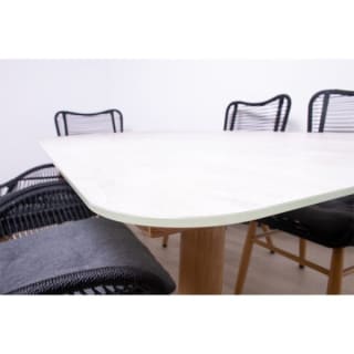 Grimaud tuinset 180x90x75 cm met 6 stoelen voor €349 bij Timco Voordeelmarkt