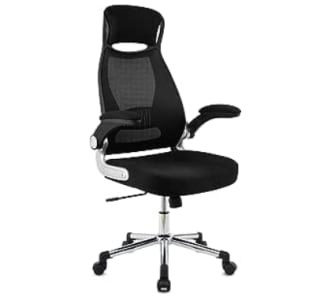 Silla Giratoria de Oficina Ergonomica con Respaldo Alto por 97.62€