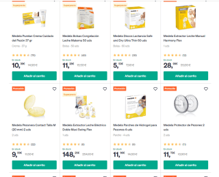 -15% de descuento en marca Medela desde Atila
