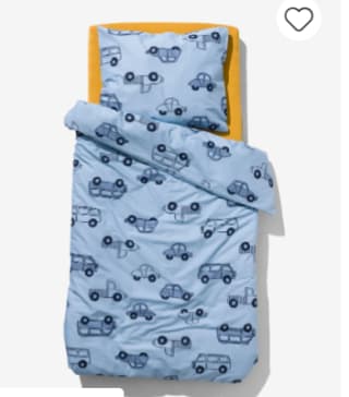 Diverse Kinderdekbedovertrekken vanaf €8,40 per stuk bij de HEMA