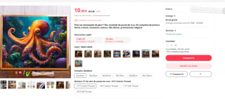 Recopilación Kit completo punto de cruz animales por 10,05€